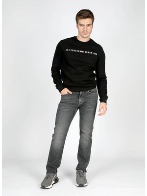 Lee Cooper Harry Normal Bel Normal Kesim Düz Paça Francesca Anthracite Erkek Jean Pantolon