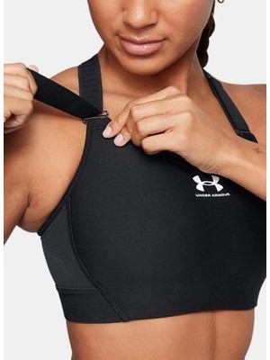 Under Armour Siyah Sporcu Sütyeni 1379195-002 Ua Heatgear High