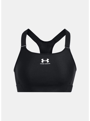 Under Armour Siyah Sporcu Sütyeni 1379195-002 Ua Heatgear High