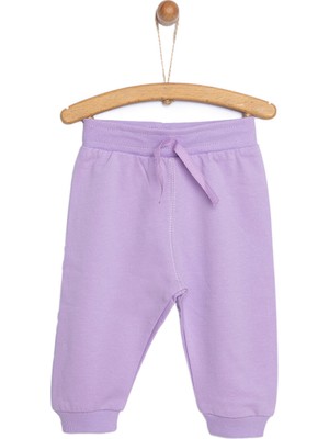 HelloBaby HelloBaby Basic Az Şardonlu Eşofman Alt Kız Bebek