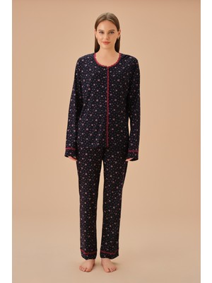 Suwen Ophelia Gömlek Yaka Pijama Takımı