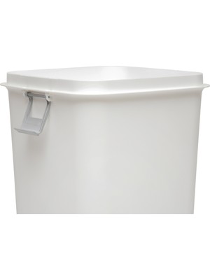 Motek Comfort Dust Bin Beyaz Mutfak Çöp Kovası - 18 Lt