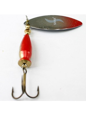 SAVAGE Alpha Long Üst Gümüş/Alt Kırmızı No:2/16 Gr
