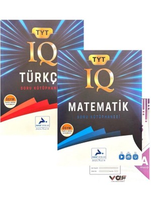 Paraf Yayınları Iq Serisi TYT Türkçe+Matematik Soru Bankası-Yeni-(Aydın Yayınları Denemeli)