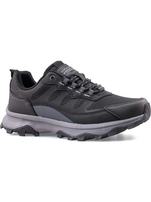 Wickers Erkek 40-44 Siyah Füme Su Itici Malzeme Mevsimlik Anatomik Comfort Taban Sneaker