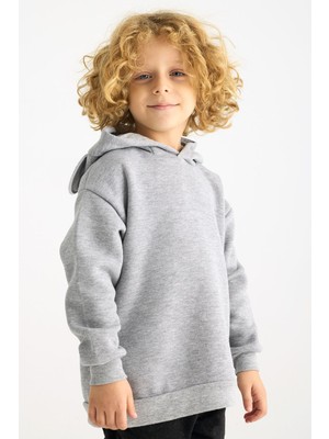 Zepkids Çocuk Kapüşonlu Kulaklı Sweatshirt