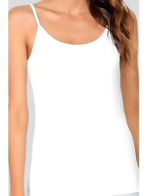 Uniquetrenders Kadın Pamuklu Ip Askılı Atlet 6 Adet