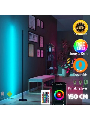 Neeko Tuya Smart Uyumlu Telefon ve Kumanda Kontrollü Oda Aydınlatma Sistemi Full Rgb - 150 cm Wifi