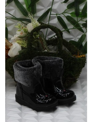 Polaris Gros B4PR Siyah Rahat Orijinal Ürün Kız Çocuk Bot