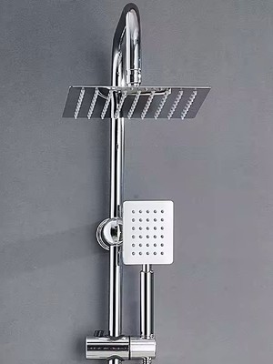 FAWER Faucet & Shower Ful Krom  Yağmurlama Robot Duş Seti - 400M