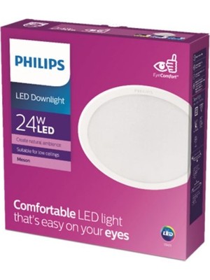 Philips Led Downlight Meson Tavan Spot 24W Sarı Işık