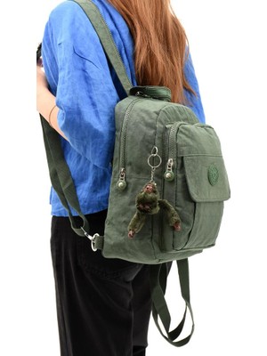 Body Bag Göğüs Çantası Sırt Çantası Çok Cepli Hafif Klinkır Kumaş Bady Bag Çok Cepli  30*22 cm