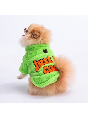 PawStar Yeşil Just Be Cool Küçük ve Orta Irk Sweat