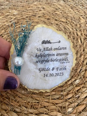 Rita Epoksi magnet 25 adet söz nişan nikah düğün kına  organizasyon