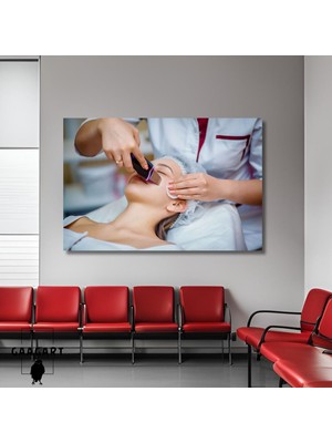 Gaagart Tekli Yatay Kanvas Estetik Güzellik Merkezi Duvar Tablosu