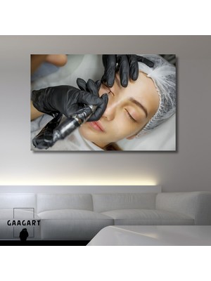 Gaagart Tekli Yatay Kanvas Sağlık Estetik Güzellik Merkezi Tabloları