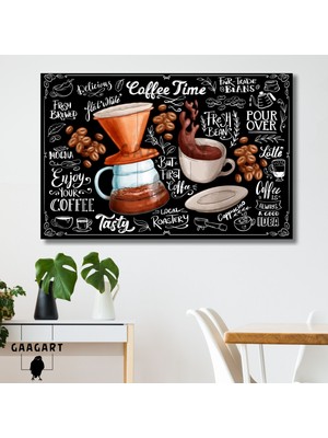 Gaagart Tekli Yatay Kanvas Mutfak Sofra Yemek Odası Duvar Tablosu