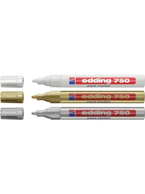 Edding E750 Metlaik Renkler 3 Lü