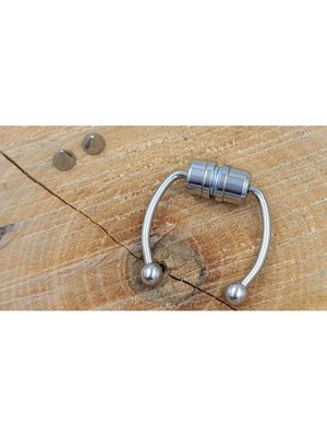 Çelik Gümüş Renk Mıknatıslı Piercing