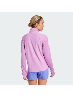 Adidas Own The Run Half-Zip Kadın Sweatshirt