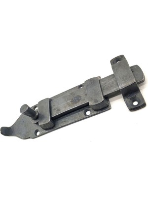 Kaufhier Antika Tarz Dekoratif Pirinç Yassı Kapı Sürgüsü - 35 x 145 mm Oksit