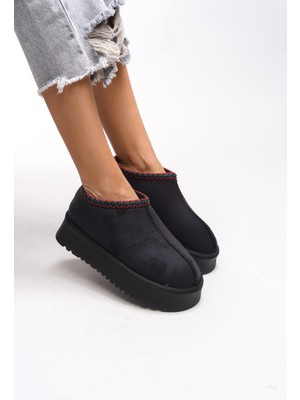 Riccon Frilvalor Kadın Yüksek Tabanlı Kısa Rahat Bot 0012202