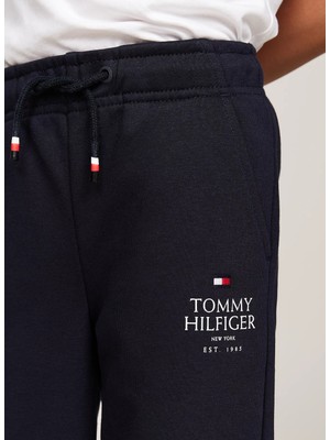 Tommy Hilfiger Lastikli Paça Lacivert Erkek Eşofman Altı KB0KB09244DW5