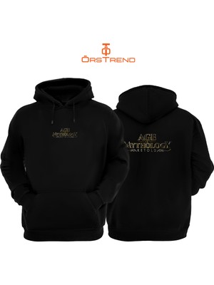 Age Of Mythology Baskılı Unisex Kapşonlu Sweatshirt