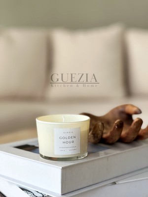 Guezia Golden Hour | Scented Candle | Dekoratif Mum