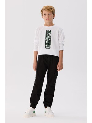 Bikkembergs Bg Store Erkek Çocuk Siyah Pantolon