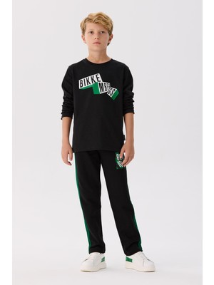 Bikkembergs  Erkek Çocuk Siyah T-Shirt