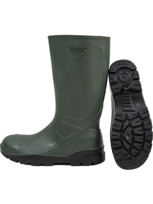 Ege Arge Ege Arge Reçber Günlük Kullanım Soft Pvc Uzun Haki Çizme