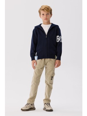 Bg Store Erkek Çocuk Lacivert Eşofman Üstü