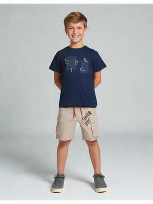 Minojoy Tonro Gri Erkek Çocuk Şort