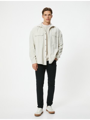 Koton Skinny Fit Kot Pantolon - Michael Jean