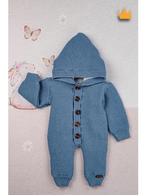 Baby Hola Babyhola Triko Içi Welsoft Kız-Erkek Bebek Tulum 2809