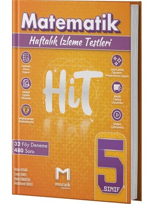 Mozaik Yayınları 5. Sınıf Matematik Hit 32 Deneme