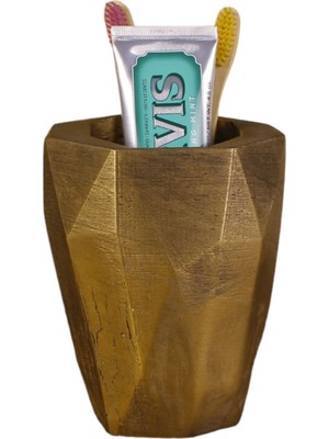 Evene Diş Fırçalığı Diş Fırçalık Diş Fırçası Standı Diş Fırçası Tutucu Siyah Model 19