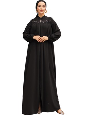 Nissra  Robalı Boncuklu Ferace NSR501601