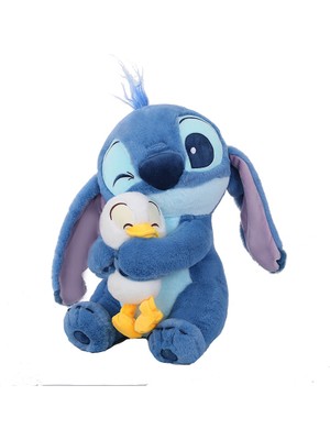 Yummy 30CM Sarılabilir Ördek Lilo ve Stitch Peluş Oyuncak Bebek (Yurt Dışından)