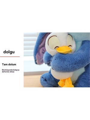 Yummy 30CM Sarılabilir Ördek Lilo ve Stitch Peluş Oyuncak Bebek (Yurt Dışından)