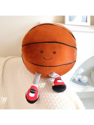 Yummy 25 cm Spor Peluş Oyuncak Basketbol Bebek Çocuk Futbolu Bebek Bebek (Yurt Dışından)