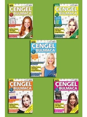 Maxi Çengel Bulmaca 5'li Set