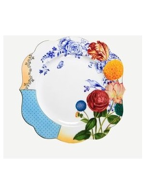 Pip Studio Royal Mavi Porselen Yemek Tabağı 28 Cm
