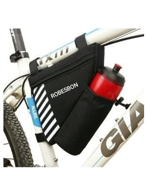 Robesbon Bisiklet Kadro Arası Matara Hazneli Su Geçirmez Üçgen Çanta