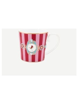 Pip Studio Love Birds Kırmızı Porselen Kupa 250 Ml