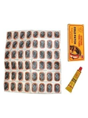 Thumbs Up Thumbs Up 48 Li Bisiklet Lastik Tamir Yama Seti Soğuk Yama 2021 Taze Yama Yeni Ürün