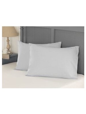 Madame Coco Manon Ranforce 2'li Yastık Kılıfı Seti - Gri