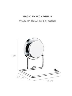 Okyanus Home Magic Fix Wc Kağıtlık - Iz Bırakmayan Sihirli Yapışkan