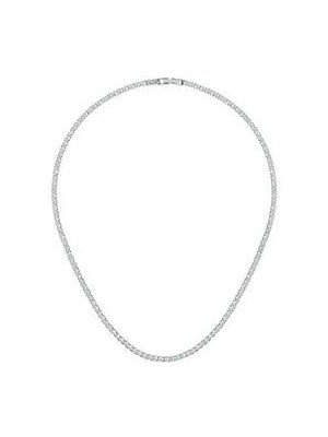 Merano Design 3mm Rhodium Su Yolu Bileklik